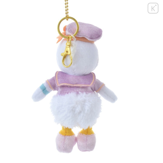 Japan Disney Store Plush Keychain - Daisy Duck : Pastel Sailor - 3