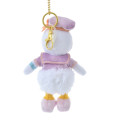 Japan Disney Store Plush Keychain - Daisy Duck : Pastel Sailor - 3