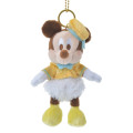 Japan Disney Store Plush Keychain - Mickey Mouse : Pastel Sailor - 1