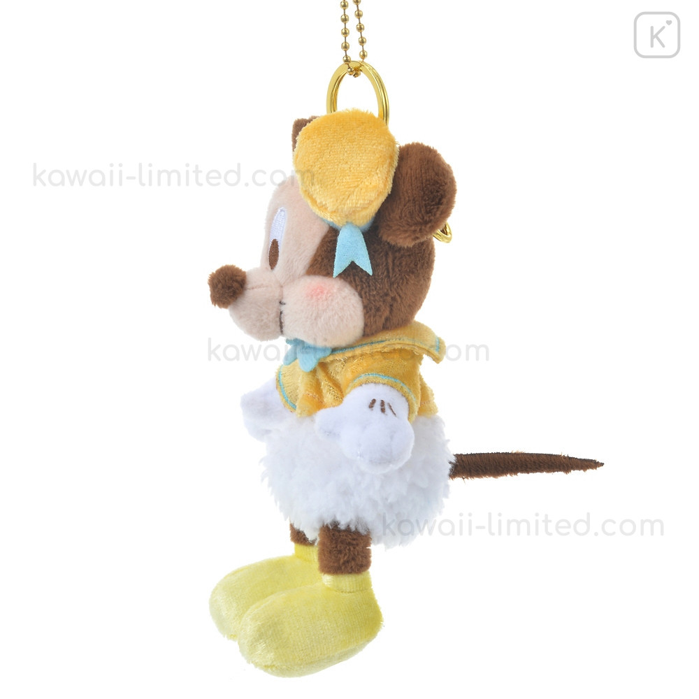 Japan Disney Plush Keychain Mickey Mouse / Pastel Sailor Kawaii Limited