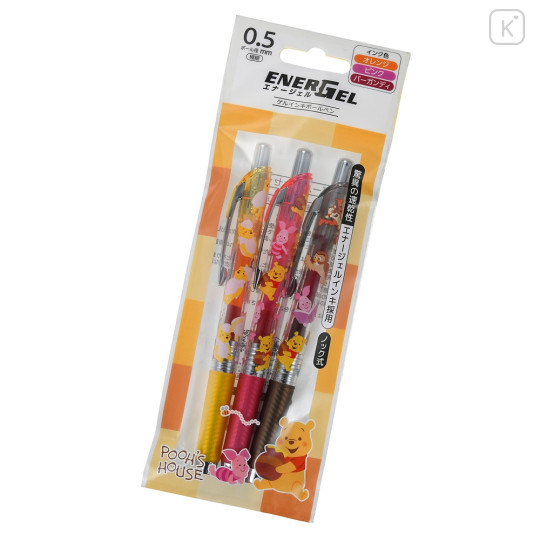 Japan Disney Store EnerGel Gel Pen Set - Pooh & Friends : Story - 1