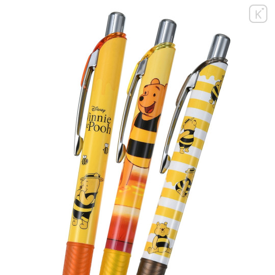 Japan Disney Store EnerGel Gel Pen Set - Pooh & Friends : Bee - 3