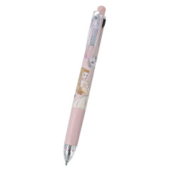 Japan Disney Jetstream 4&1 Multi Pen + Mechanical Pencil - Belle Light Pink