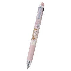 Japan Disney Store Jetstream 4&1 Multi Pen + Mechanical Pencil - Belle Light Pink