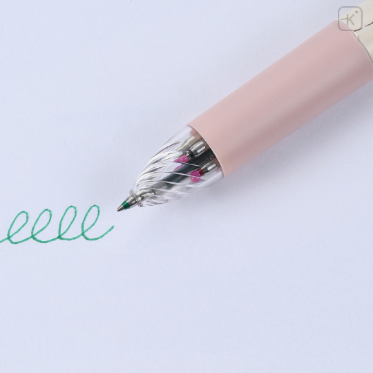 Japan Disney Store Jetstream 4&1 Multi Pen + Mechanical Pencil - Belle Light Pink - 5