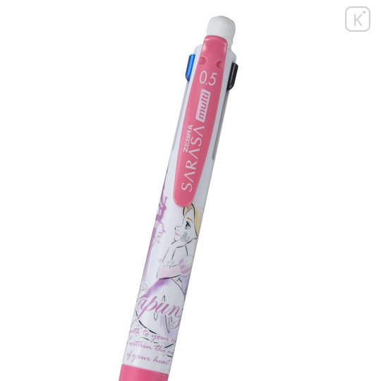 Japan Disney Store Jetstream 4&1 Multi Pen + Mechanical Pencil - Rapunzel Dream - 5
