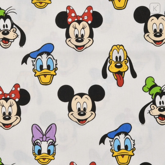 Japan Disney Store Tote Shopping Bag (L) - Mickey & Friends - 2