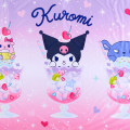 Japan Sanrio Original Summer Blanket - Kuromi - 6