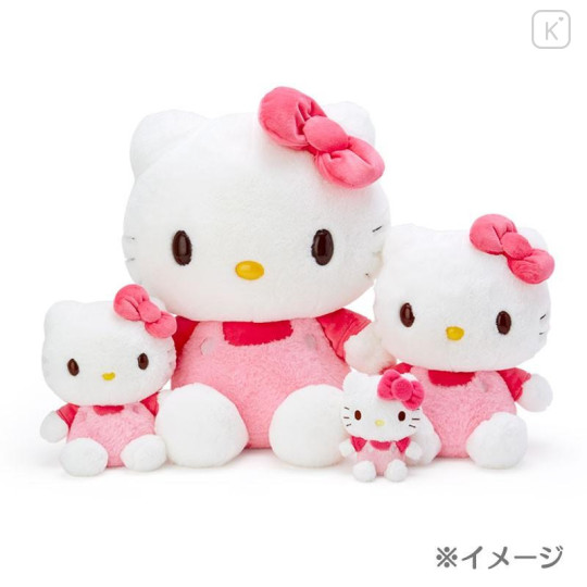 Japan Sanrio Fluffy Plush Toy (L) - Hello Kitty - 4