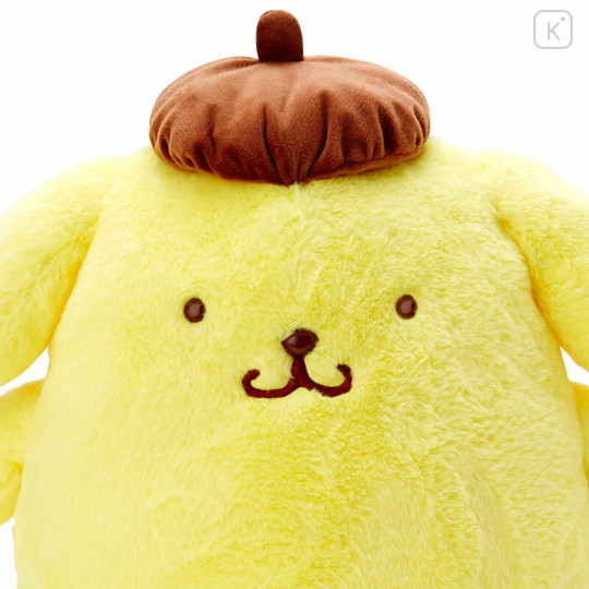 Japan Sanrio Fluffy Plush Toy (L) - Pompompurin - 3