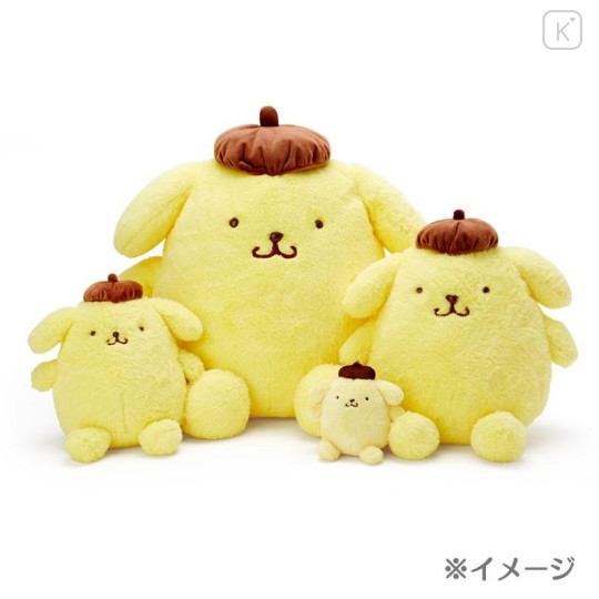 Japan Sanrio Fluffy Plush Toy (L) - Pompompurin - 4
