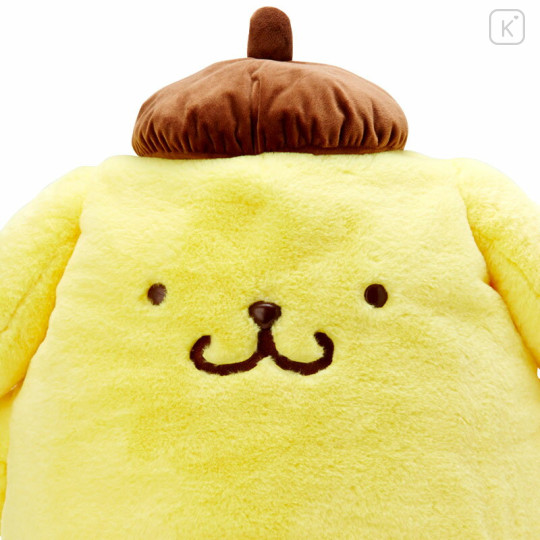 Japan Sanrio Fluffy Plush Toy (2L) - Pompompurin - 3