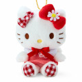 Japan Sanrio Mascot Holder - Hello Kitty / Gingham Angel - 2