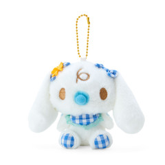 Japan Sanrio Mascot Holder - Cinnamoroll Milk / Gingham Angel
