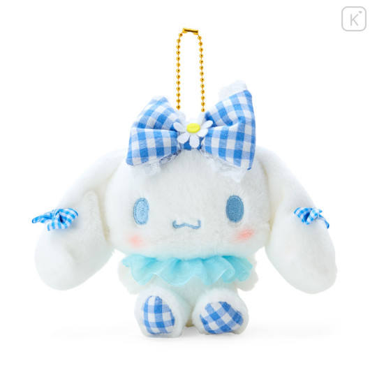 Japan Sanrio Mascot Holder - Cinnamoroll / Gingham Angel - 1