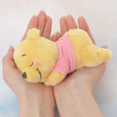 Japan Disney Fluffy Plush (M) - Winnie The Pooh / Sleeping Baby