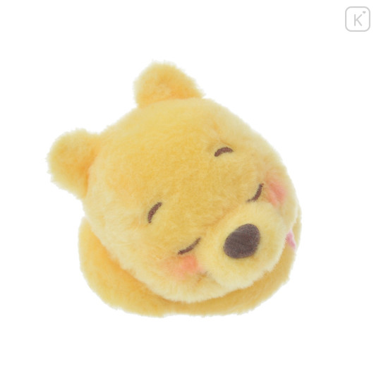 Japan Disney Store Fluffy Plush (M) - Winnie The Pooh / Sleeping Baby - 4