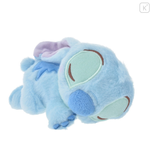 Japan Disney Store Fluffy Plush (M) - Stitch / Sleeping Baby - 3