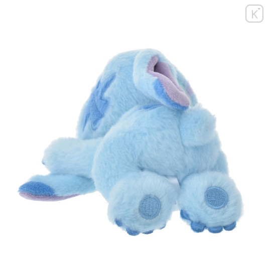 Japan Disney Store Fluffy Plush (M) - Stitch / Sleeping Baby - 5