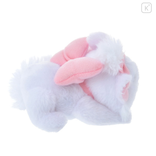 Japan Disney Store Fluffy Plush (M) - Marie Cat : Sleeping Baby - 6