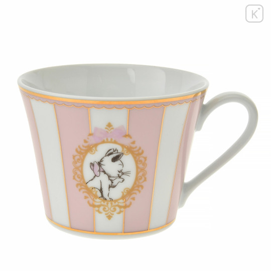 Japan Disney Store Teacup & Saucer Set - Marie Cat / Spring Afternoon Tea - 2