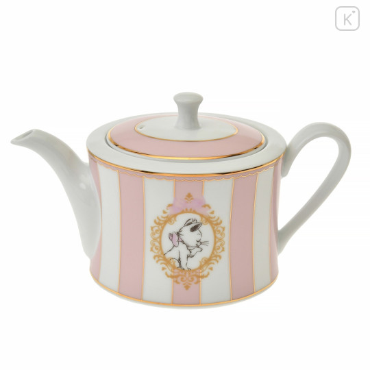 Japan Disney Teapot Marie Cat / Spring Afternoon Tea Kawaii Limited