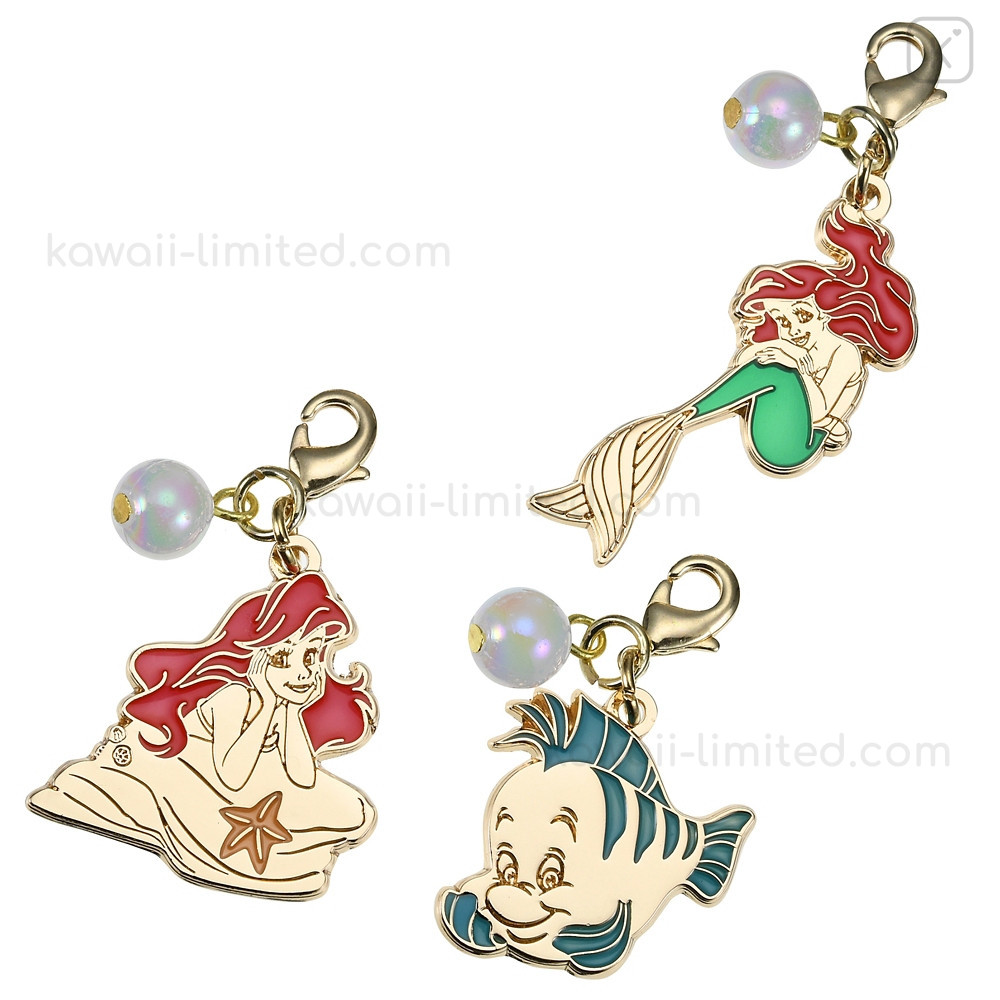 Japan Disney Store Secret Metal Charm - Little Mermaid Ariel / Blind Box