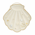 Japan Disney Store Vanity Pouch - Ariel / Lover White Shell - 1