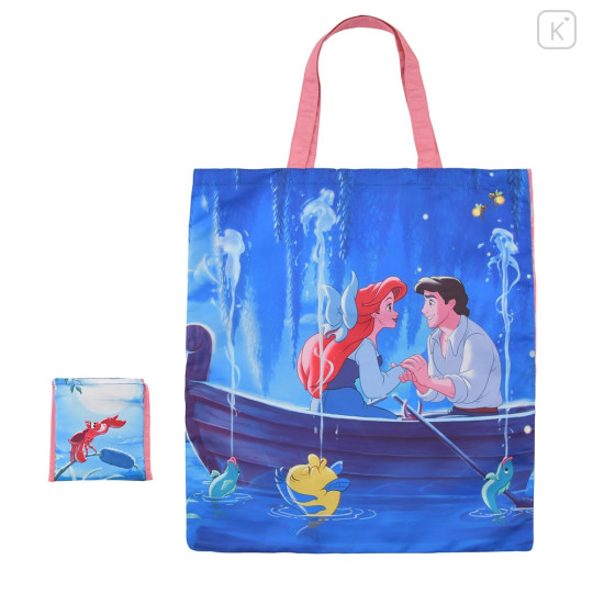Japan Disney Store Eco Shopping Bag - Ariel / Kiss the Girl - 1