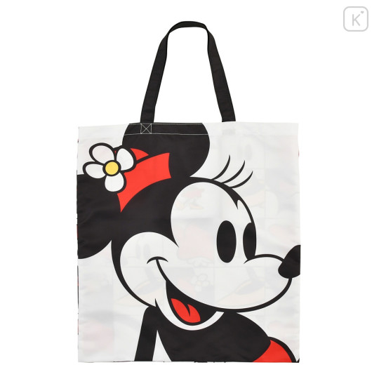 Japan Disney Store Eco Shopping Bag - Minnie Mouse / White - 2