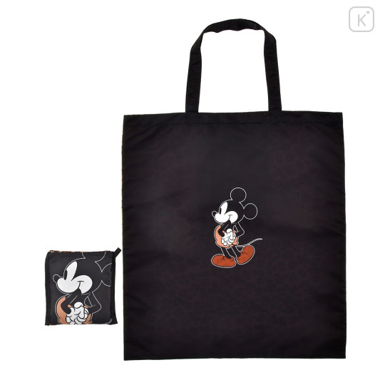 Japan Disney Store Eco Shopping Bag - Mickey Mouse / Black - 1
