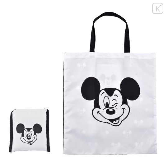 Japan Disney Store Eco Shopping Bag - Mickey Mouse / Wink - 1