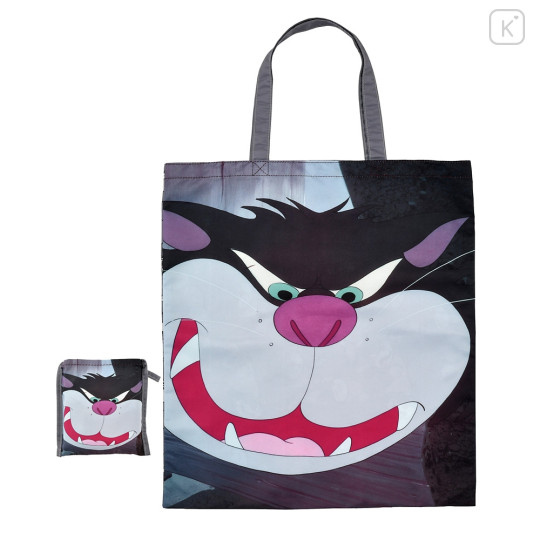 Japan Disney Store Eco Shopping Bag - Lucifa Cat / Grey - 1