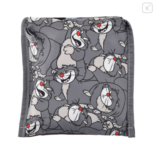 Japan Disney Store Eco Shopping Bag - Lucifa Cat / Grey - 5