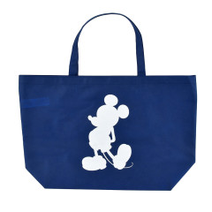 Japan Disney Eco Shopping Bag - Mickey Mouse / Navy