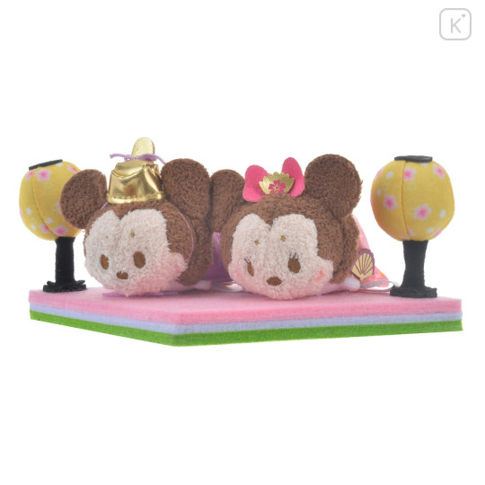 Japan Disney Store Tsum Tsum Mini Plush (S) Set - Mickey & Minnie / Hinamatsuri - 2
