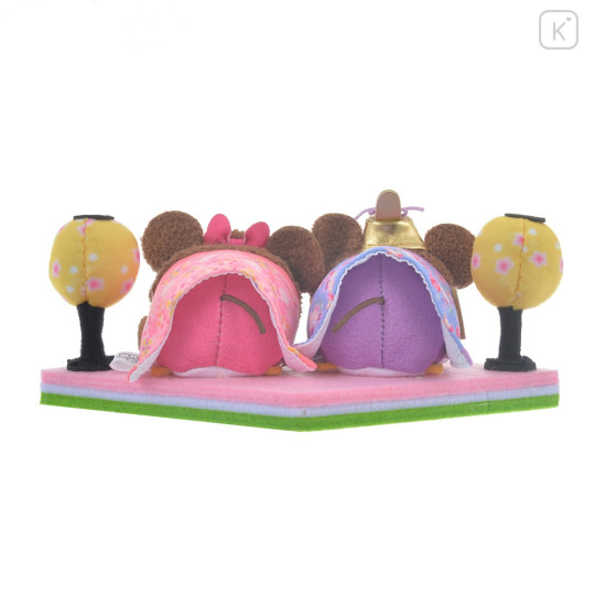 Japan Disney Store Tsum Tsum Mini Plush (S) Set - Mickey & Minnie / Hinamatsuri - 5