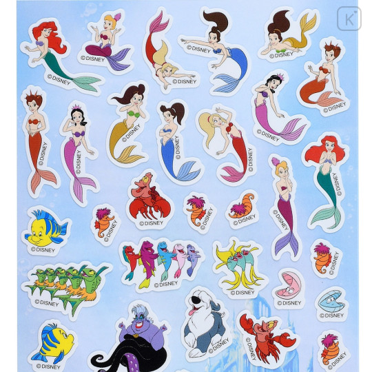 Japan Disney Store Sticker Collection - Ariel : Family - 2