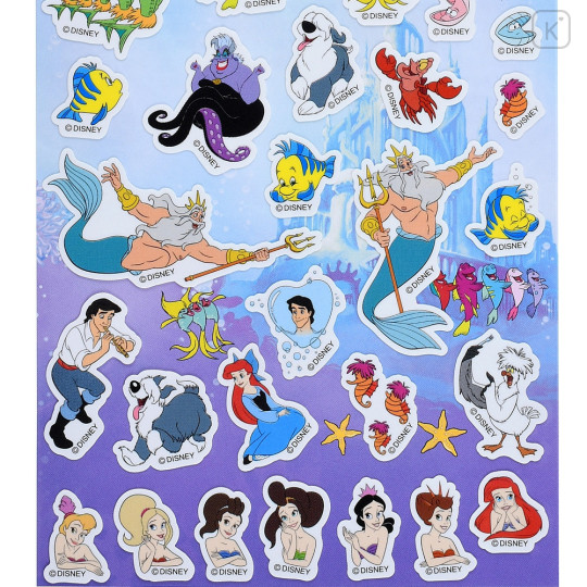 Japan Disney Store Sticker Collection - Ariel : Family - 3