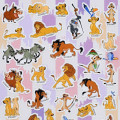 Japan Disney Store Sticker Collection - Lion King - 2