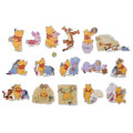 Japan Disney Store Flake Sticker - Pooh / Friends - 2
