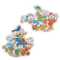 Japan Disney Store Hologram Big Sticker - Donald Duck / Daily - 3