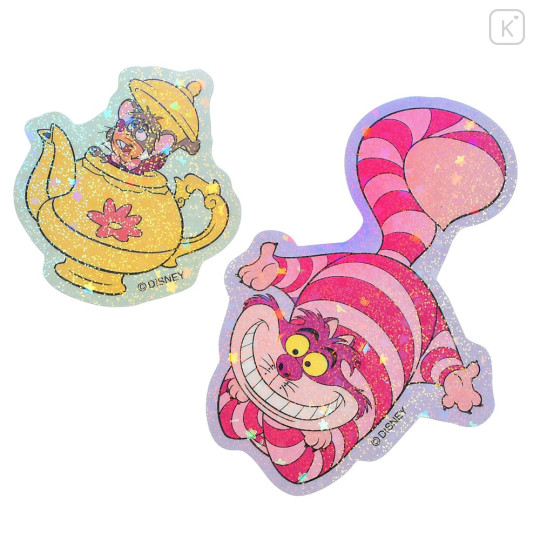 Japan Disney Store Hologram Big Sticker - Alice in Wonderland - 3