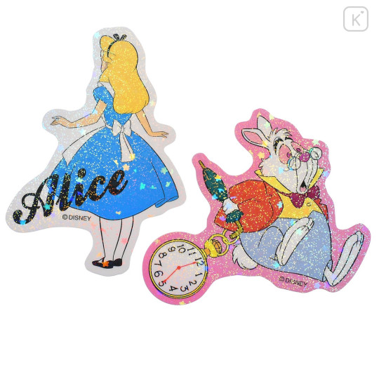 Japan Disney Store Hologram Big Sticker - Alice in Wonderland - 4