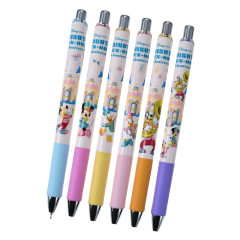 Japan Disney EnerGel Gel Pen 6pcs Set - Mickey & Friends / Shibuya Store 30th Anniversary