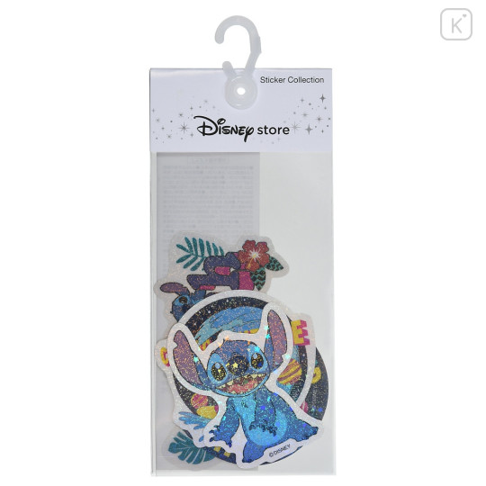 Japan Disney Store Hologram Big Sticker - Stitch - 2