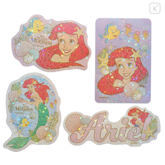 Japan Disney Store Hologram Big Sticker - Ariel - 1