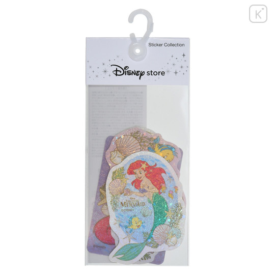 Japan Disney Store Hologram Big Sticker - Ariel - 2