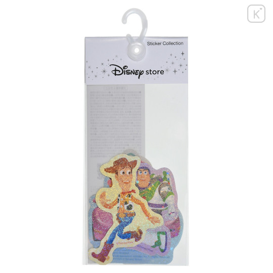 Japan Disney Store Hologram Big Sticker - Toy Story - 2