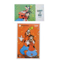 Japan Disney Store Hologram Big Sticker - Goofy - 3